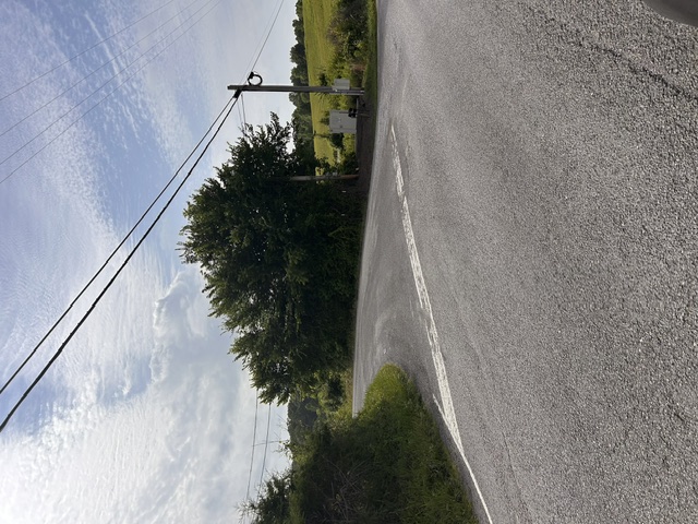Turn from Jefferson Road onto Potts Camp Road